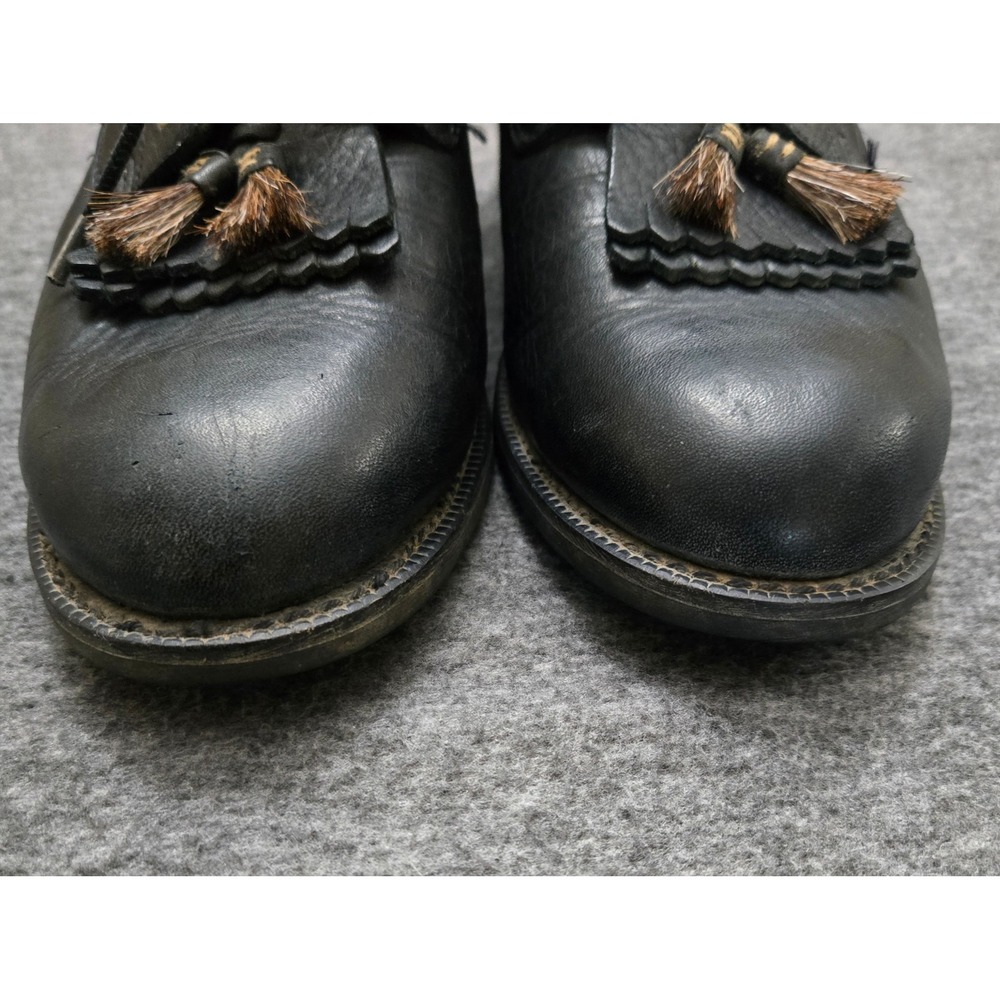 Ariat Heritage Boots Women 8.5 Black Leather Kiltie Equestrian Riding Country - Picture 6 of 13